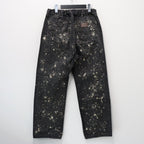 GALAXY DENIM PANTS #BLACK [RP0916303]