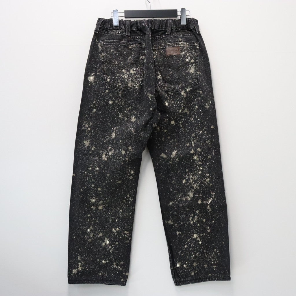 GALAXY DENIM PANTS #BLACK [RP0916303]