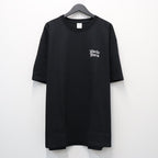 WASHED HEAVY WEIGHT CREW NECK T-SHIRT ( TYPE-1 ) #BLACK/WHITE [26FWE-WMT-WT01]