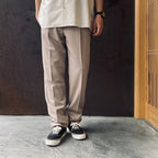 PLEATED TROUSERS ( TYPE-2 ) #L-PINK [26SS-WMP-TR02]