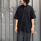 TECH THERMAL HENLEY S/S #BLACK [BE-39024]