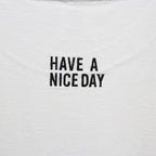 WASHED HEAVY WEIGHT CREW NECK T-SHIRT ( TYPE-9 ) #WHITE [26SS-WMT-WT10]