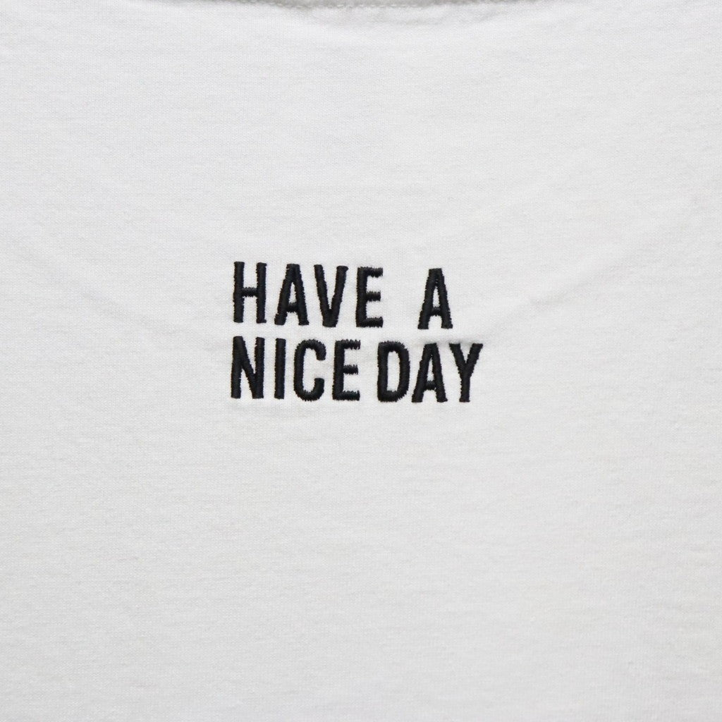 WASHED HEAVY WEIGHT CREW NECK T-SHIRT ( TYPE-9 ) #WHITE [26SS-WMT-WT10]