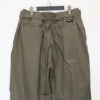 HERRINGBONE BALLOON PANTS #Olive [SS25-B06]