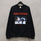 PULP FICTION | CREW NECK SWEAT SHIRT (TYPE-4) #BLACK [PF-WM-SS07]
