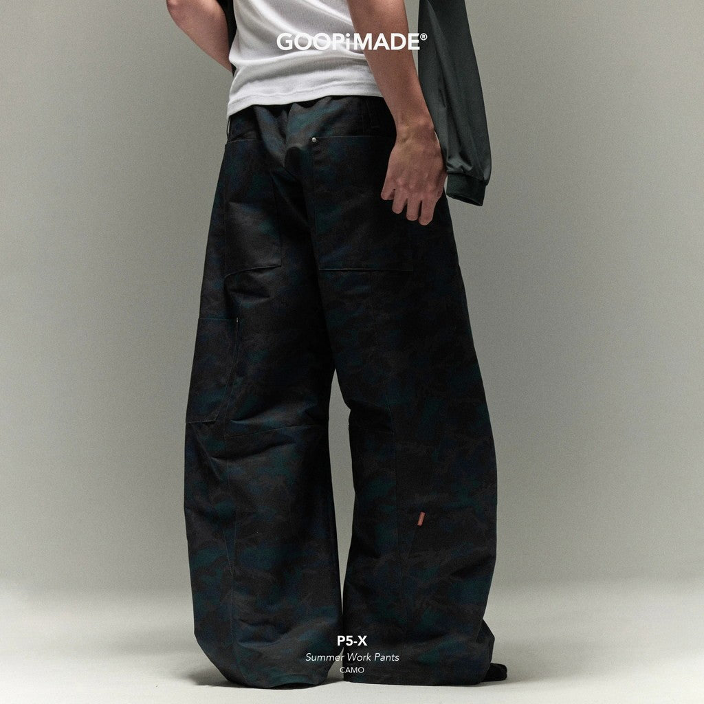 P5-X Summer Work Pants #Camo [GOOPI-26SS-AUG-01]