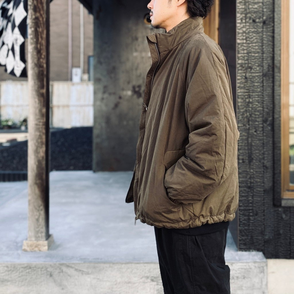 COMFORTABLE 2C INSULATED JACKET #MOCHA/TAN BEIGE [HOD25AW2CIJK]