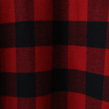 FLANNEL REGULAR COLLAR SHIRT #RED [24FW-WMS-RC01]