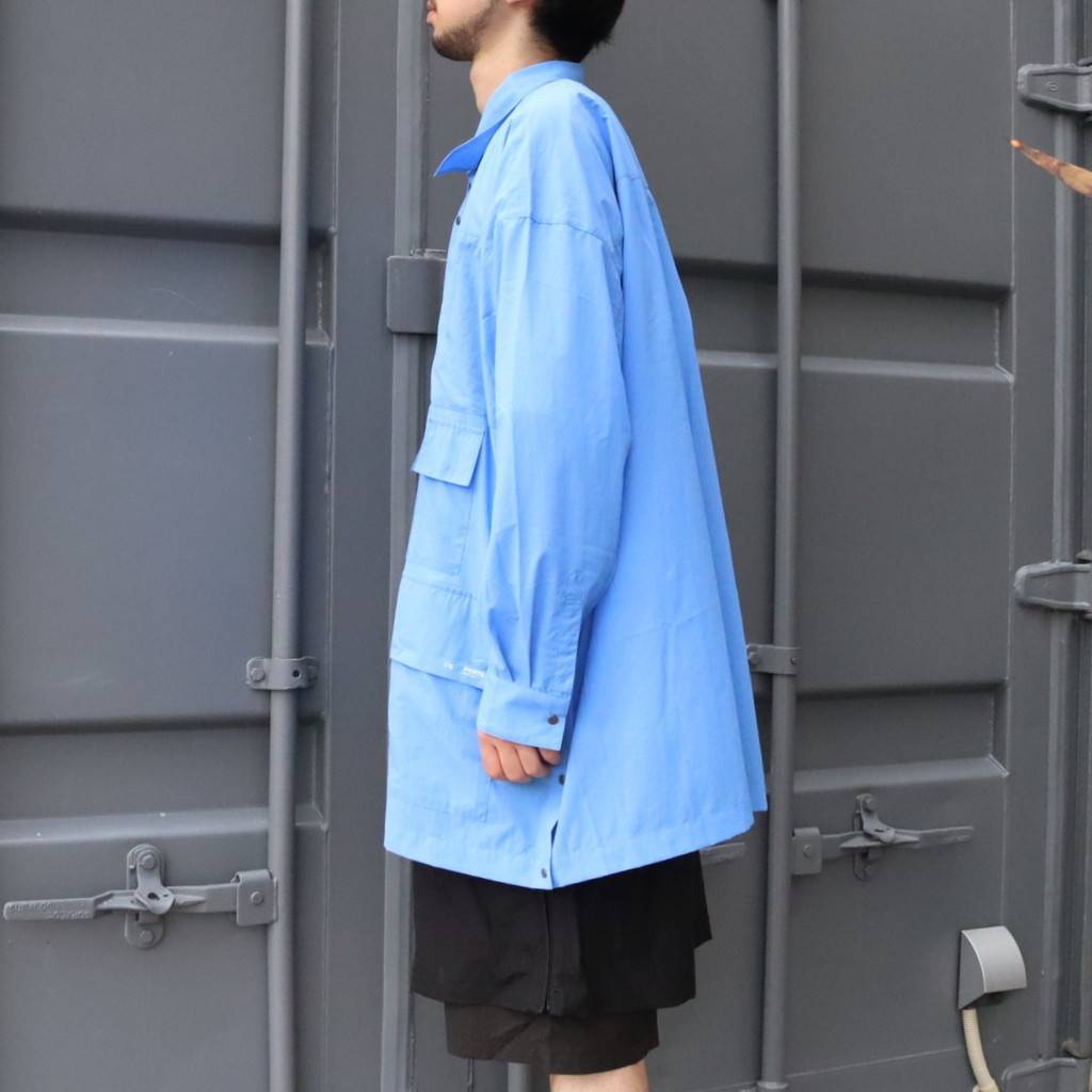 PERTEX UTILITY LONGLINE SHIRT #BLUE [FPA02261U0004]