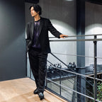 SINGLE BREASTED JACKET -TYPE 1- #BLACK [23FW-WMO-SU01]