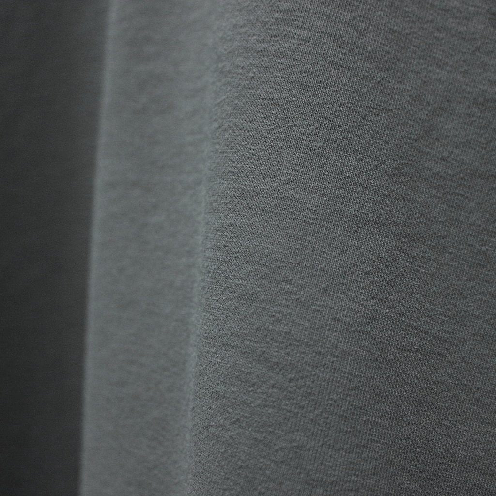 TECH DRAWSTRING L/S TEE #WOLF GRAY [BE-40025]