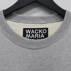 HEAVY WEIGHT CREW NECK SWEAT SHIRT #GRAY [25FW-WMC-SS05]