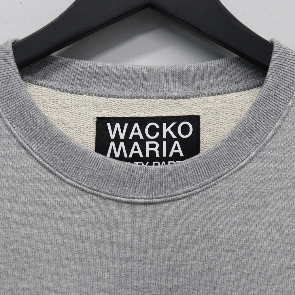 HEAVY WEIGHT CREW NECK SWEAT SHIRT #GRAY [25FW-WMC-SS05]