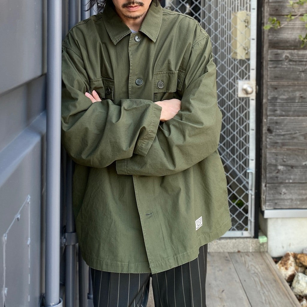 ARMY SHIRT -TYPE 3- #KHAKI [24SS-WMO-ML11]