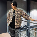 DICKIES | LEOPARD QUILTED JACKET #BEIGE [DICKIES-WM-BL09]