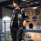 DEAD KENNEDYS | HAWAIIAN SHIRT L/S -TYPE 2- #BLACK [DEADKENNEDYS-WM-HI02]