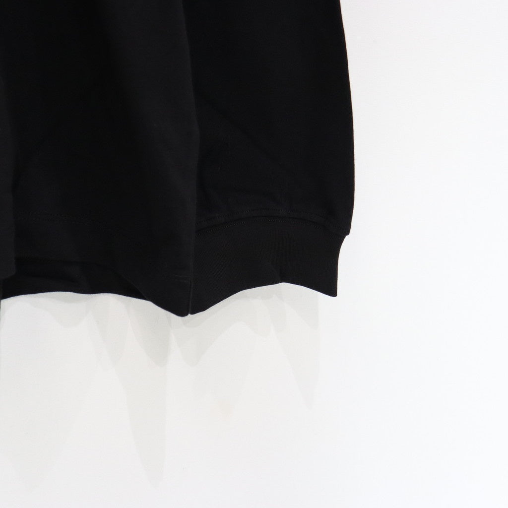 COLLEGE L/S T-SHIRT #Black [SS25-T03]