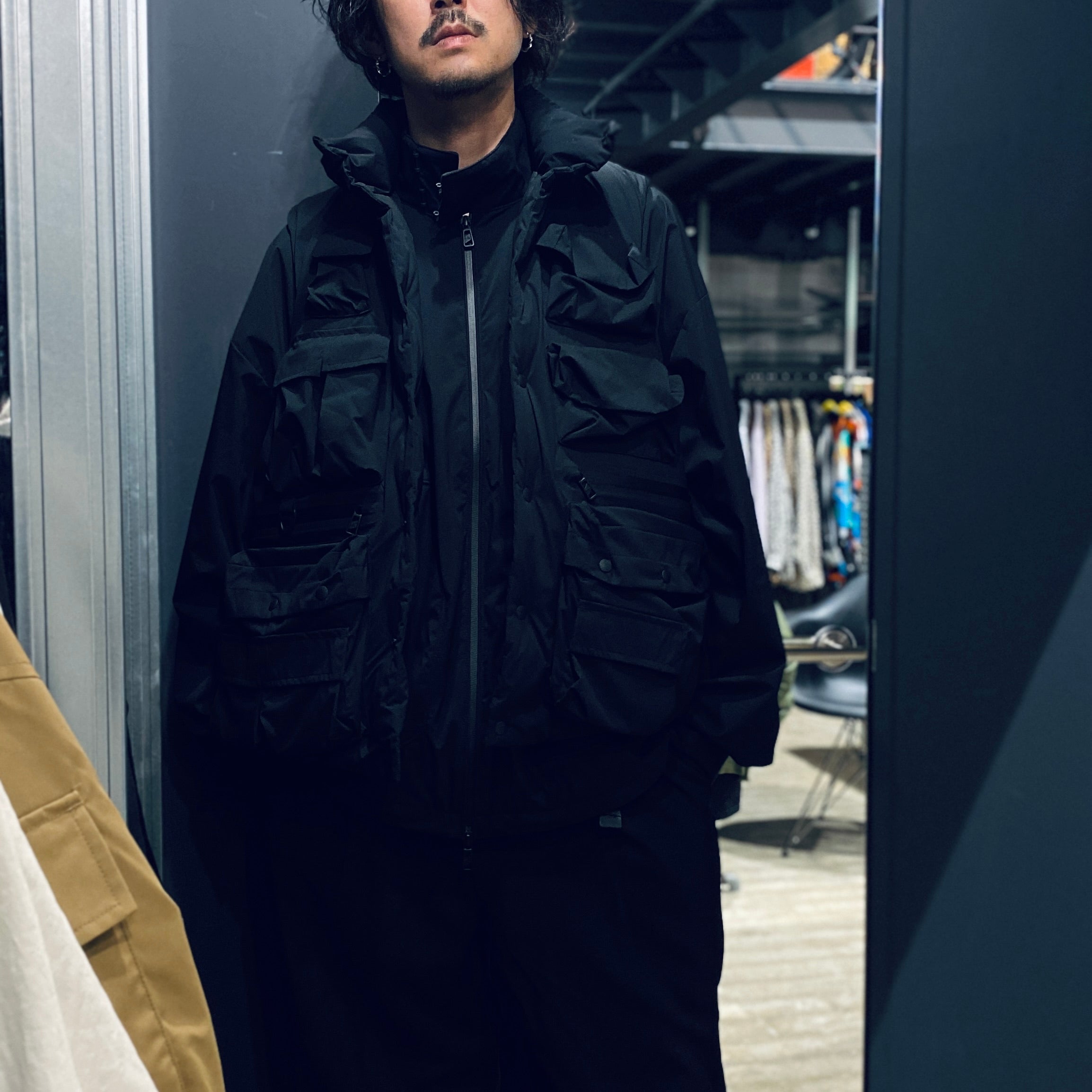 PERTEX WATERPROOF DOWN VEST #BLACK [FPA09232M0002]