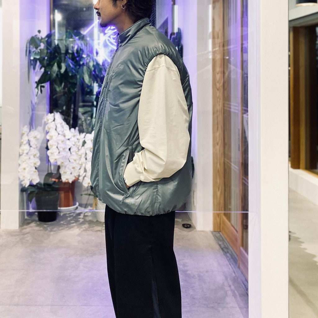 Packable Puff Vest #Grey [SD25F-JK01]