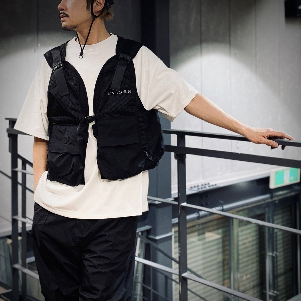 BATTLE PHISH VEST #Black [25SS-JK05]