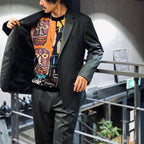 SINGLE BREASTED JACKET -TYPE 4- #D-KHAKI [23FW-WMO-SU04]