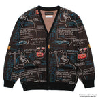 JEAN-MICHEL BASQUIAT | CARDIGAN ( TYPE-1 ) #ONE [BASQUIAT-WM-KN14]