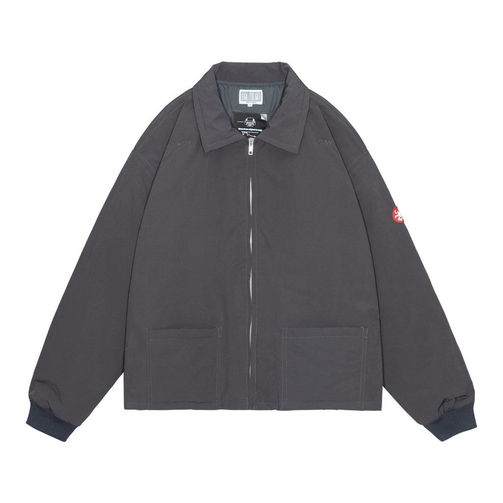 PN ZIP SHORT JACKET #CHARCOAL [CES30JK08]