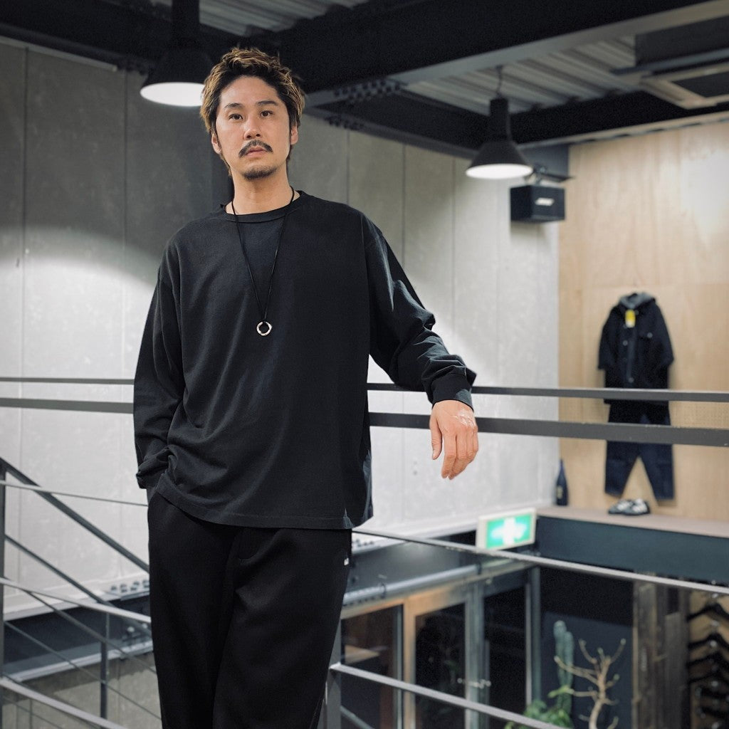 FADE L/S TEE #BLACK [25SS-FS-41 / FS1755]