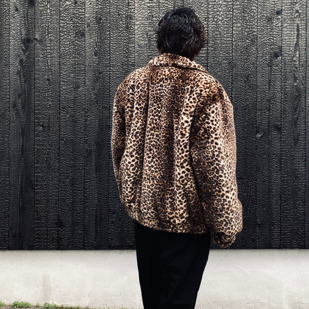 McGREGOR | LEOPARD FUR ANTI-FREEZE JACKET #BEIGE [25FW-WMO-MC02