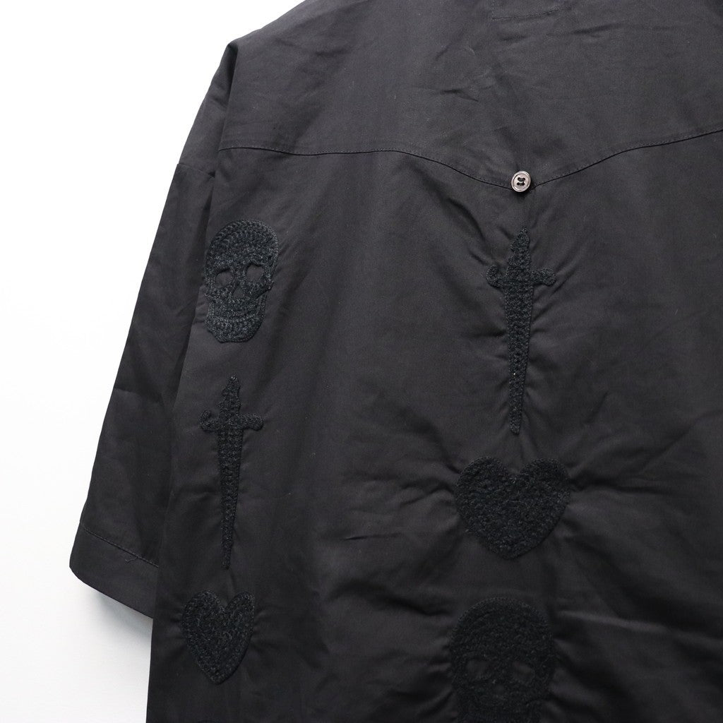 Guayabera s/s shirt #black [BV-SH2600610]