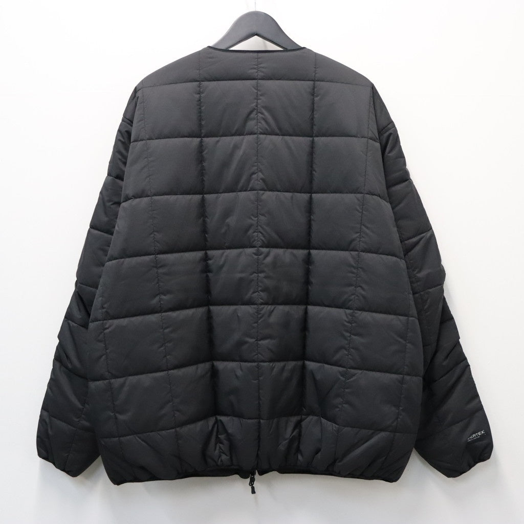 TECH PERTEX REVERSIBLE HIKER CARDIGAN (3M撥水中綿) #BLACK [BW-21026W]