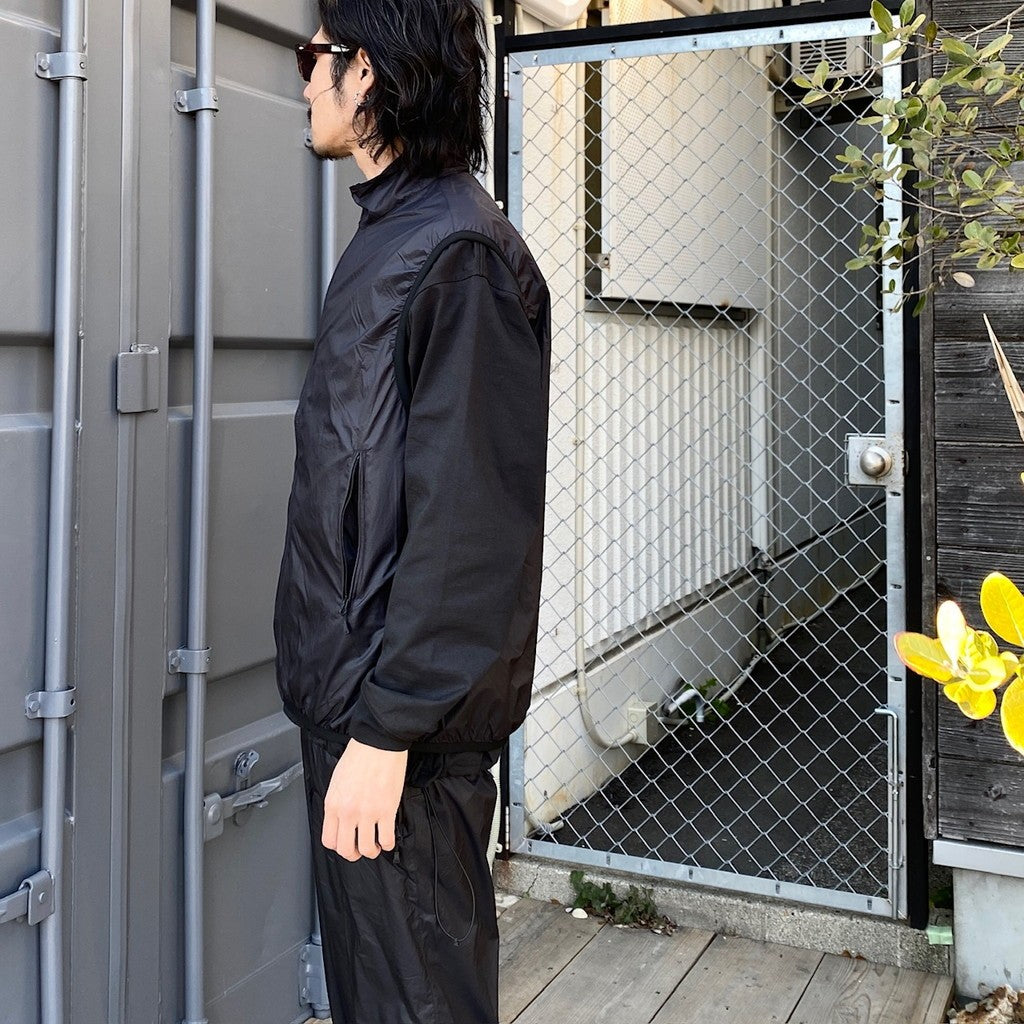 TECH REVERSIBLE WIND SHIELD VEST #BLACK [BJ-23024]
