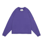 SOLID LOOSE CREW NECK #PURPLE [CES28CS12]