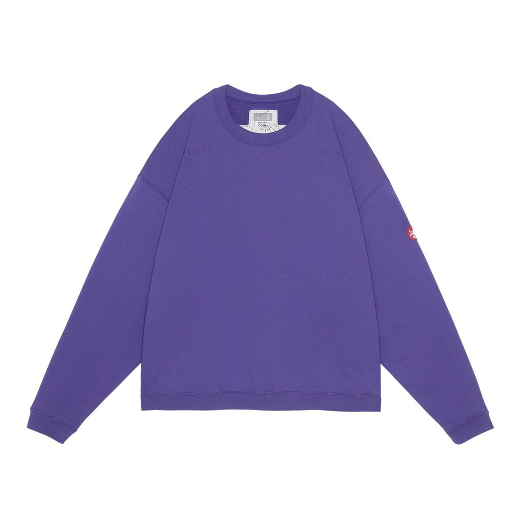 SOLID LOOSE CREW NECK #PURPLE [CES28CS12]