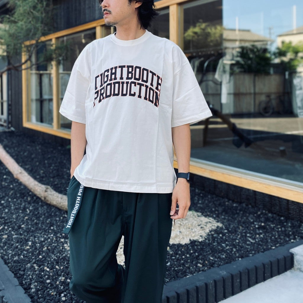 COLLEGE S/S T-SHIRT #White [SU25-T06]