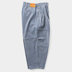 FLOCKY DENIM BALLOON PANTS #Blue [FW26-B10]