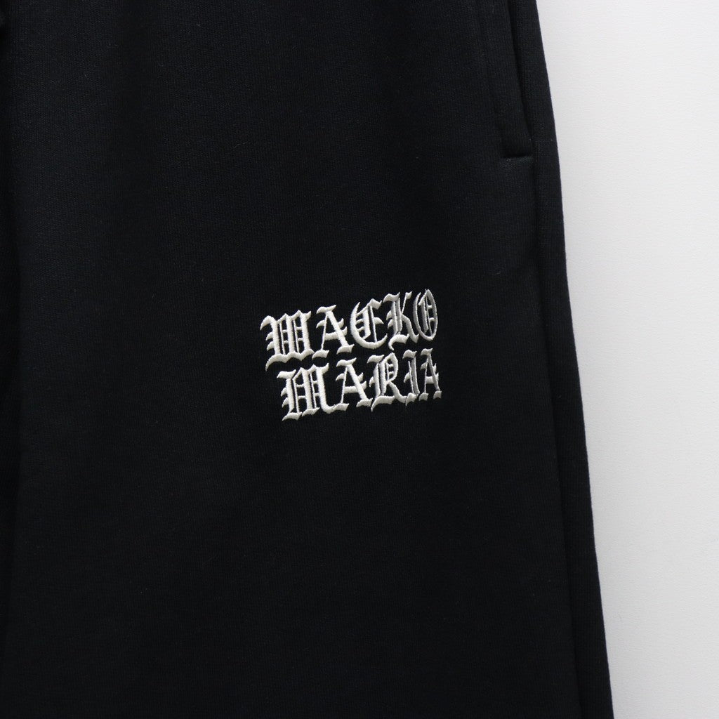 HEAVY WEIGHT SWEAT PANTS #BLACK [25FW-WMC-SP01]