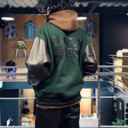 HEAVY WEIGHT PULLOVER HOODED SWEAT SHIRT -TYPE 1- #BROWN [23FW-WMC-SS01]