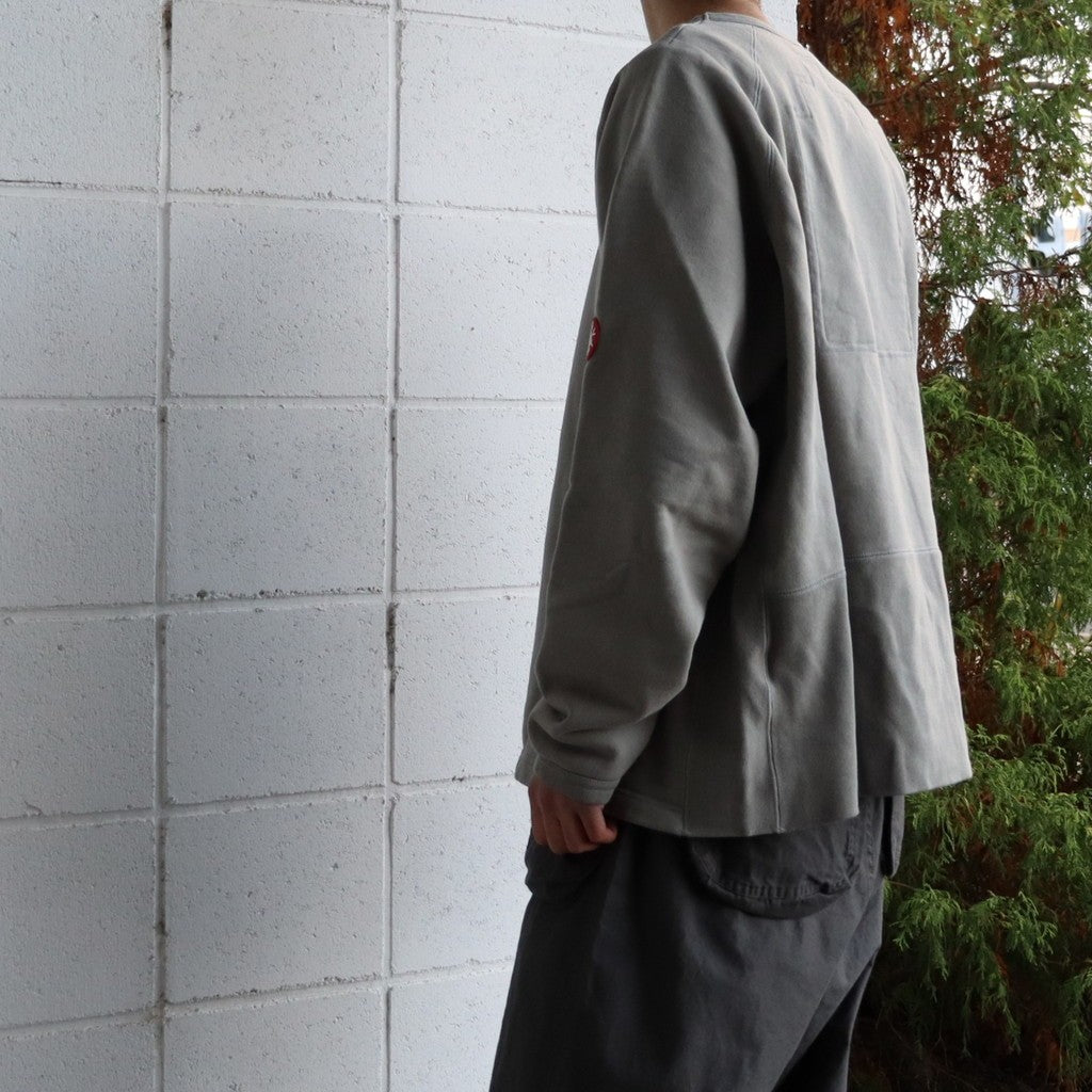 半片羅紋圓領衫 #卡其色 [CES28CS06]