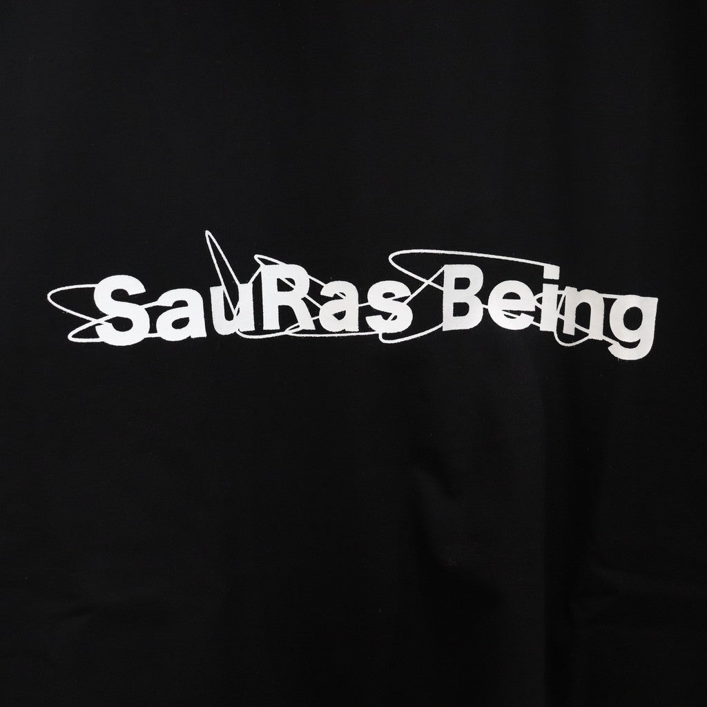 SauRas Being | S/S T-SHIRT #Black [SS25-SRB04]
