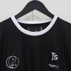 SauRas Being | L/S SOCCER JERSEY #Black [SS25-SRB03]