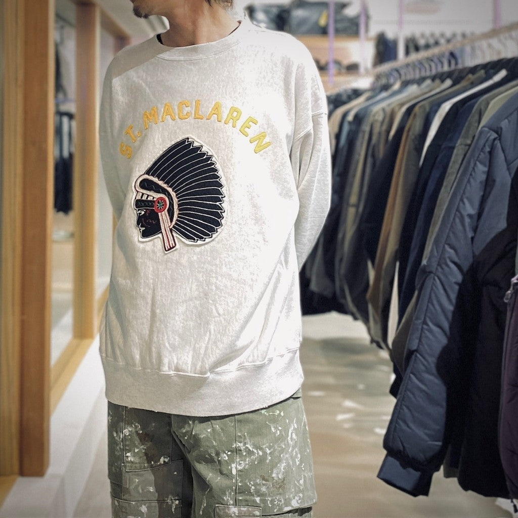 聖麥克拉倫大學衛衣 AGED #AGED OATMEAL [BW252-MUS]