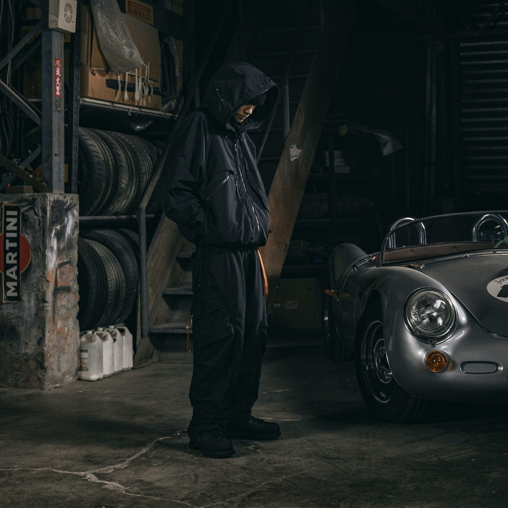 「G7-1K」 Fermion-G Mountain Parka #JET BLACK [GOOPI-23AW-NOV-01]