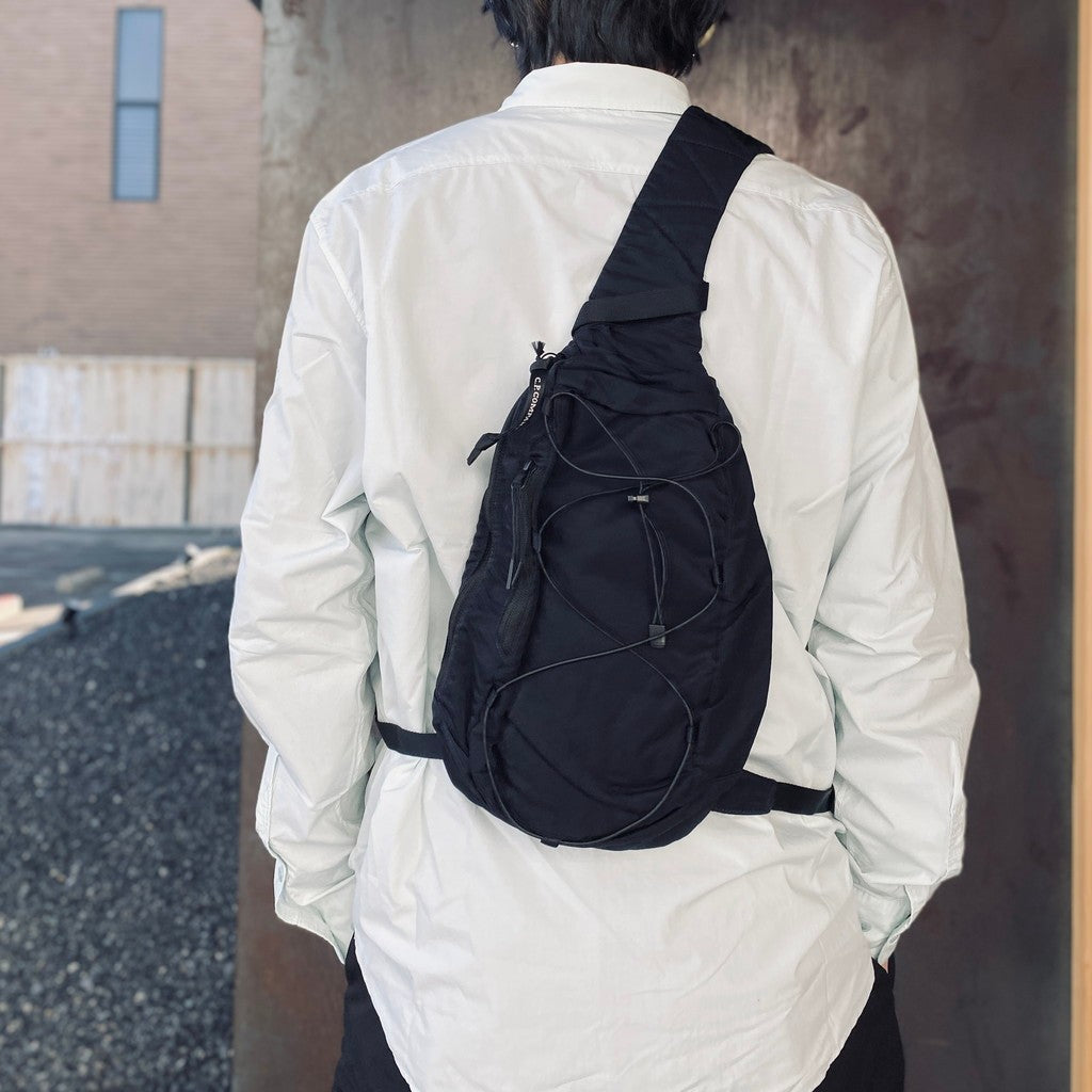 NYLON B CROSSBODY BACKPACK #TOTAL ECLIPSE 888 [RCCMAC735A]