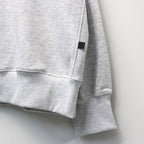 TECH SWEAT CREW FREEDOM SLEEVE #HEATHER GRAY [BE-50026]