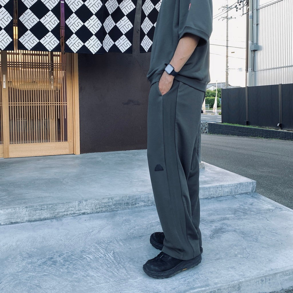 PE JERSEY JOG PANTS #CHARCOAL [CES29PT17]