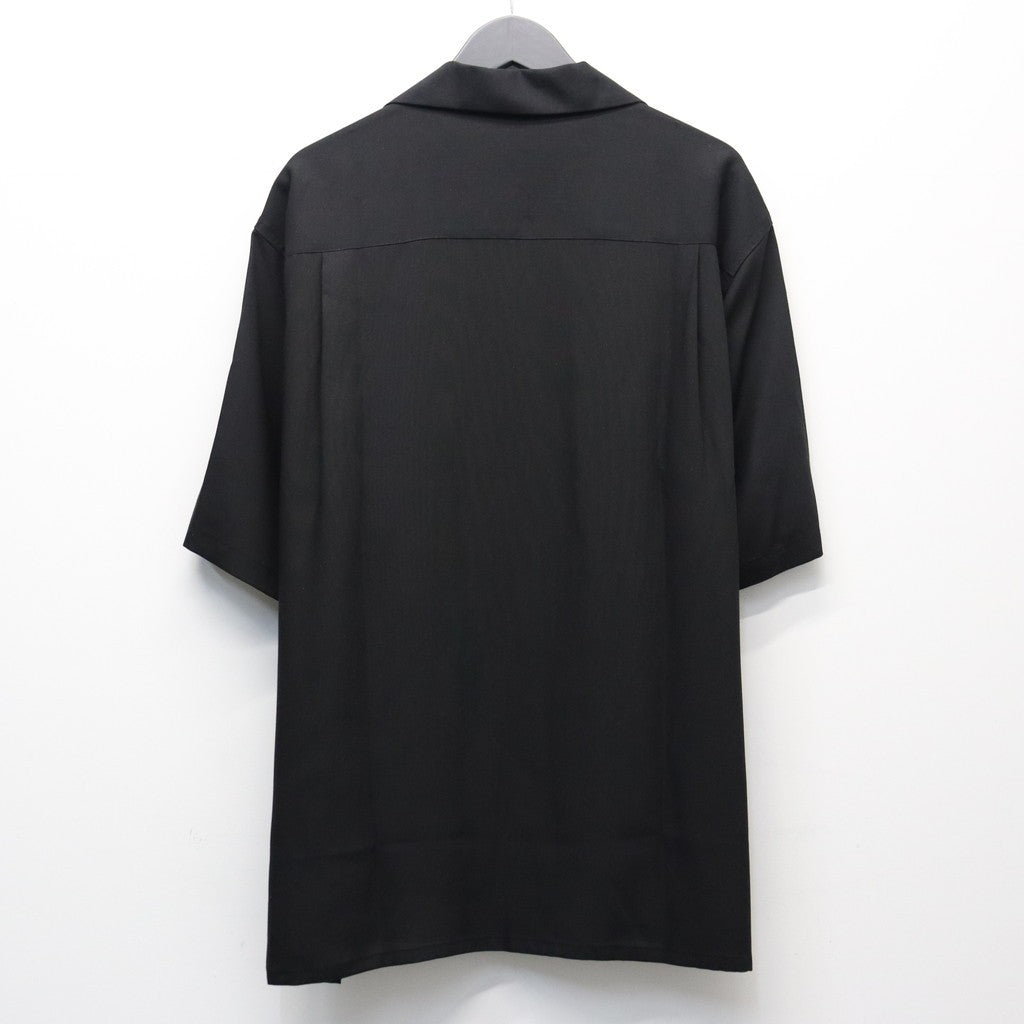 TIM LEHI | HAWAIIAN SHIRT S/S ( TYPE-1 ) #BLACK [26SSE-WMS-HI01