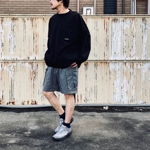 PERTEX LIGHT WEIGHT SHORTS #GRAY [FPA15261U0001]