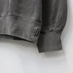 WASHED MIDDLE WEIGHT CREW NECK SWEAT SHIRT ( TYPE-3 ) #GRAY/GREEN [26FWE-WMC-SS05]
