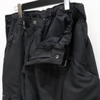 RIPSTOP CARGO BALLOON PANTS #Black [SS25-B01]